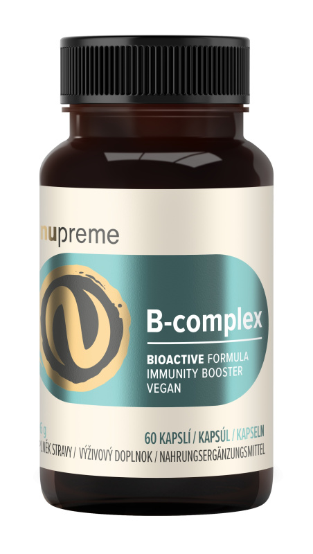 NUPREME B-complex bioactive 60 kapslí