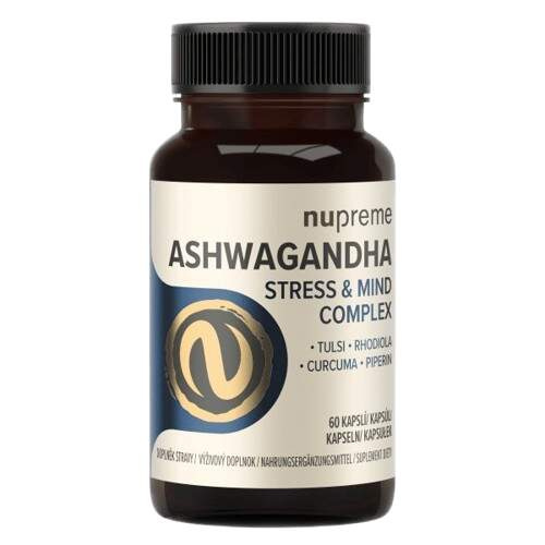 NUPREME Ashwagandha complex 60 kapslí