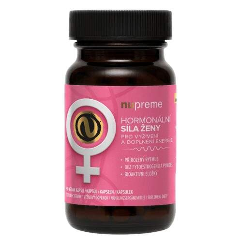 NUPREME Hormonální síla ženy 60 kapslí