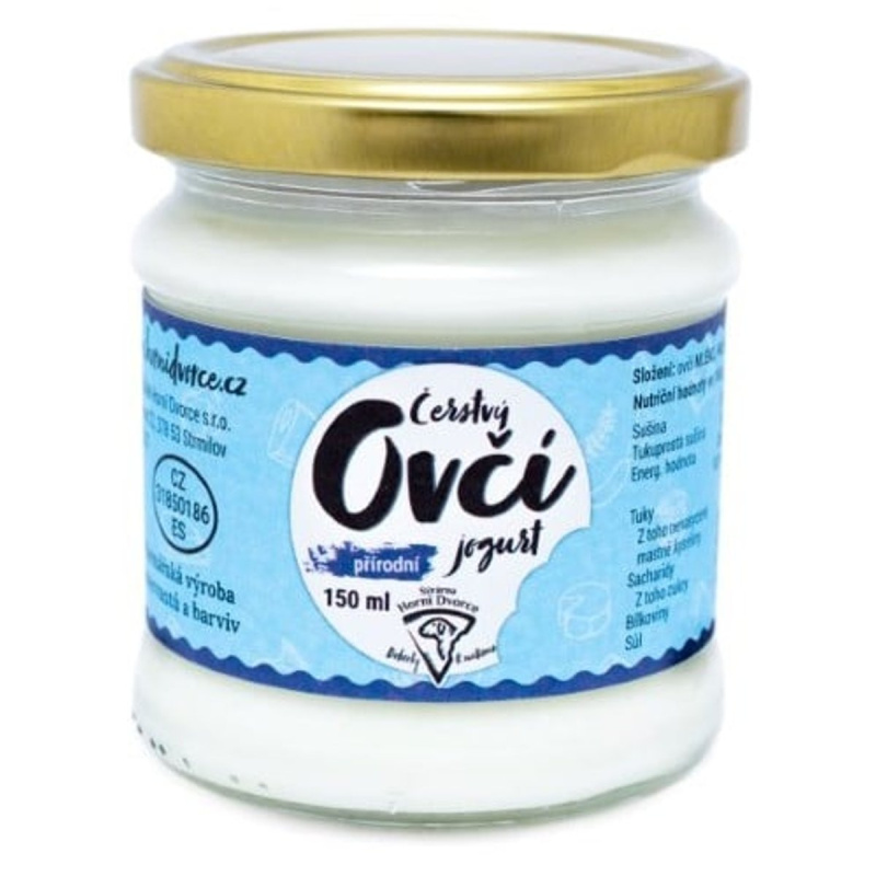 Statek Horní Dvorce Ovčí jogurt