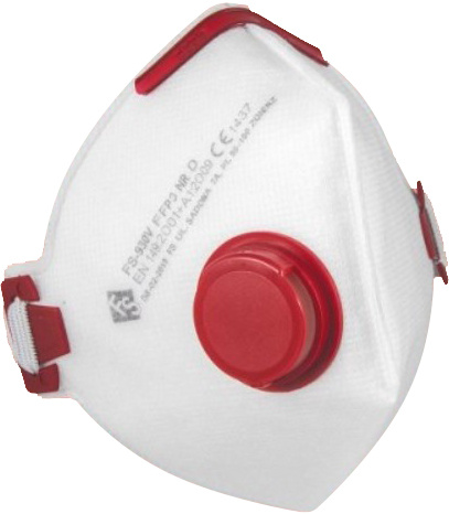 Respirátor s ventilem FS-930V FFP3 2 ks