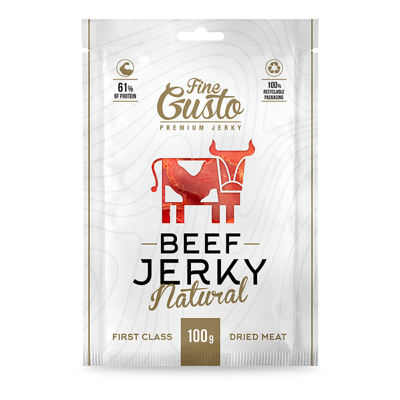 Hovězí jerky natural 100 g