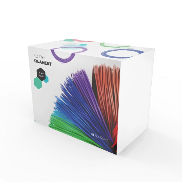 3DSIMO 125m Multipro/KIT - ABS/PLA různé barvy