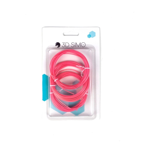 Filament termoaktivní červeno-bílý pro 3D tiskárny