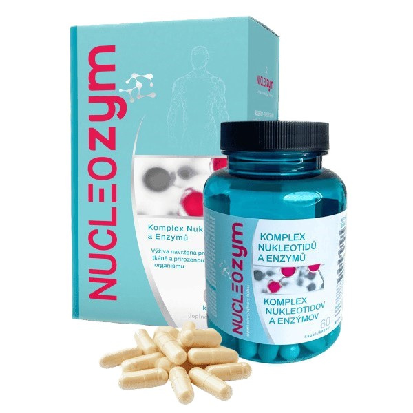 NUCLEOZYM Komplex nukleotidů a enzymů 60 kapslí