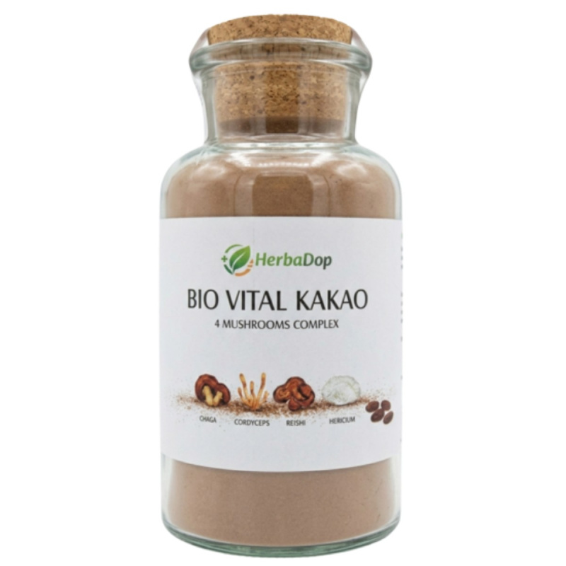 HERBADOP Vital kakao nápoj z extraktů hub BIO 120 g