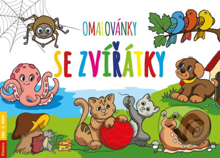 Omalovánky se zvířátky - Sýkorová Ivana - kniha z kategorie Omalovánky