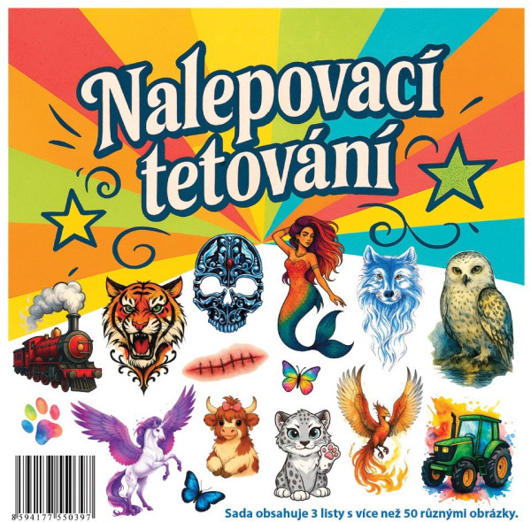 Nalepovací tetování 1 -