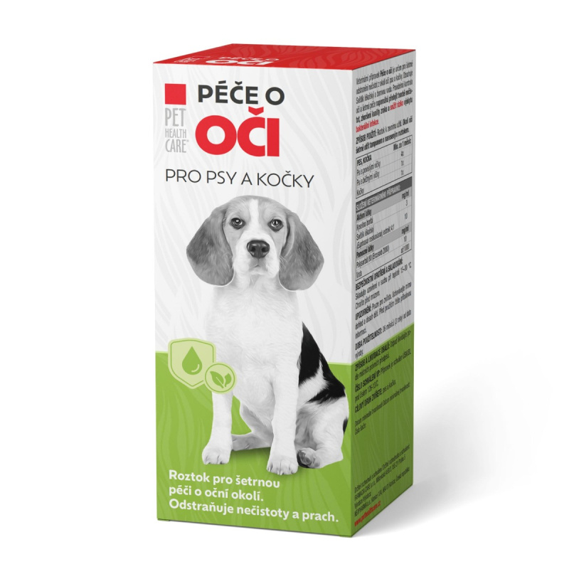 Péče o oči pro psy a kočky PHC 100 ml