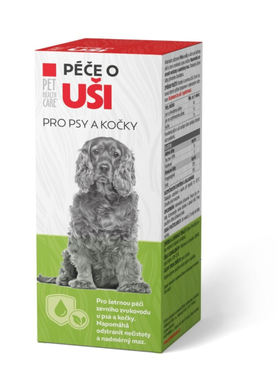 PET HEALTH CARE Péče o uši 100 ml