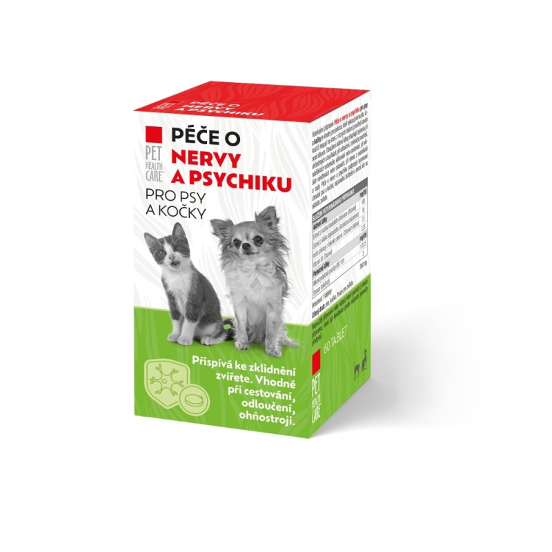 Pet health care Péče o nervy a psychiku 60 tablet