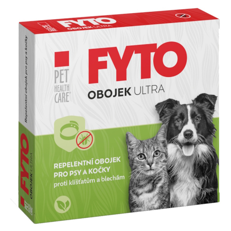 PET HEALTH CARE FYTO Ultra obojek pro psy a kočky 65 cm