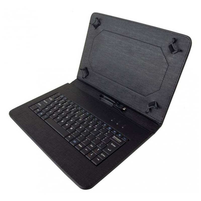 Pouzdro s klávesnicí iGET S10C na tablet 10.1“ a 10.36" / černá Varianta: ivi1