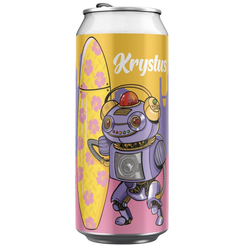 Clock Krystus nealkoholické pivo plech