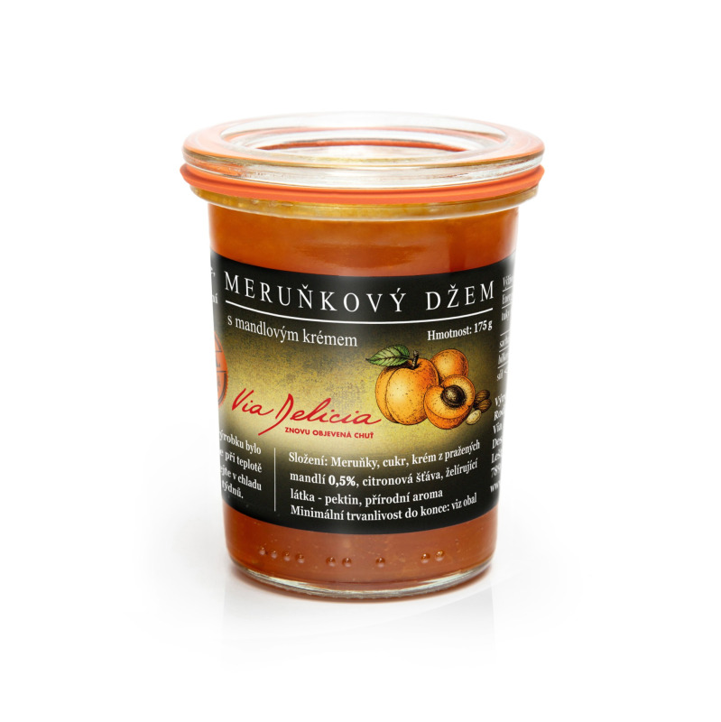Meruňkový džem s mandlovým krémem, 175 g