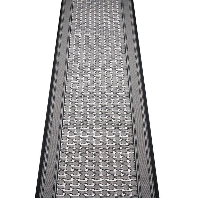 Kusový koberec GRENOBLE stříbrná 67 x 250 cm