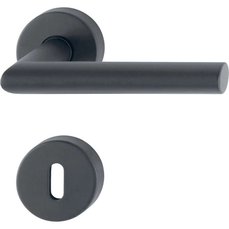 AnsaPro Rozetové kování Hudson nerezová ocel matná černá