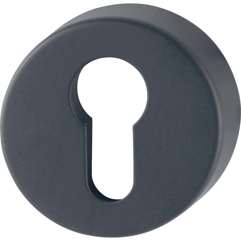 AnsaPro Klíčová rozeta na interiérové dveře Hudson PZ nerezová ocel matná černá