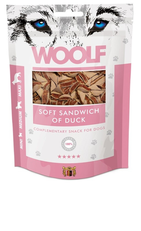 WOOLF pochoutka soft sandwich of duck  100g