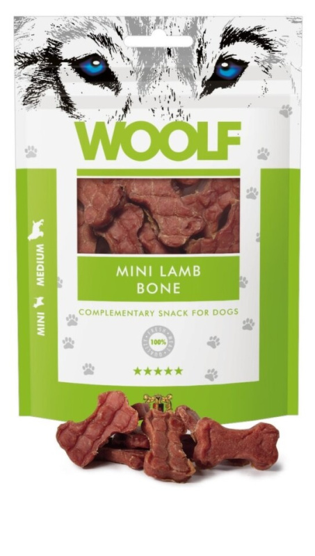 WOOLF pochoutka mini lamb bone  100g