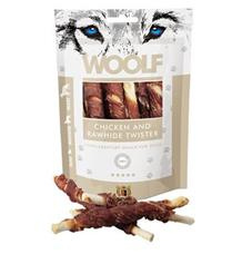 WOOLF pochoutka chicken and rawhide twister  100g