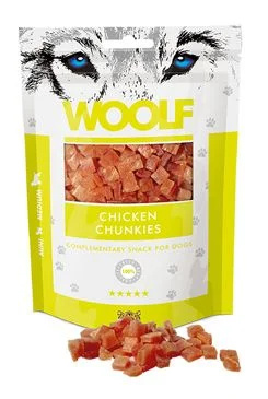 WOOLF pochoutka chicken chunkies  100g