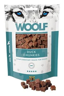 WOOLF pochoutka duck chunkies  100g