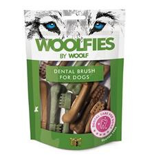 Pochoutka dentální Woolfies Dental Brush  S /200g