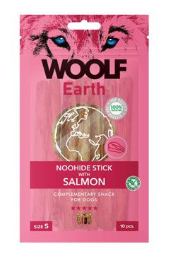 Woolf pochoutka Earth NOOHIDE Salmon  S /90g