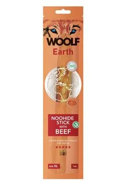 Woolf pochoutka Earth NOOHIDE  Beef  XL / 85g