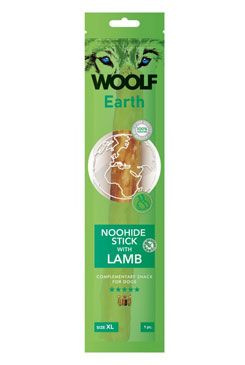 Woolf pochoutka Earth NOOHIDE Lamb  XL /85g