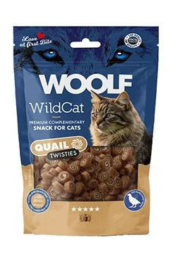 WOOLF Snack WOOLF WildCat Twisties Snack Quail 50g