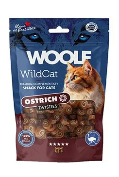 WOOLF Snack WOOLF WildCat Twisties Snack Ostrich 50g