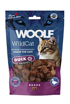 WOOLF Snack WOOLF WildCat Twisties Snack Duck 50g