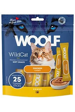 WOOLF WildCat Cream Regular Chicken  25x14g