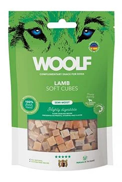 WOOLF pochoutka Soft Cubes Lamb  100g