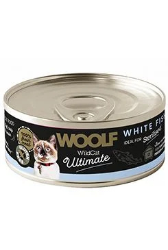 WOOLF Wildcat Ultimate konz White fish pate  85g