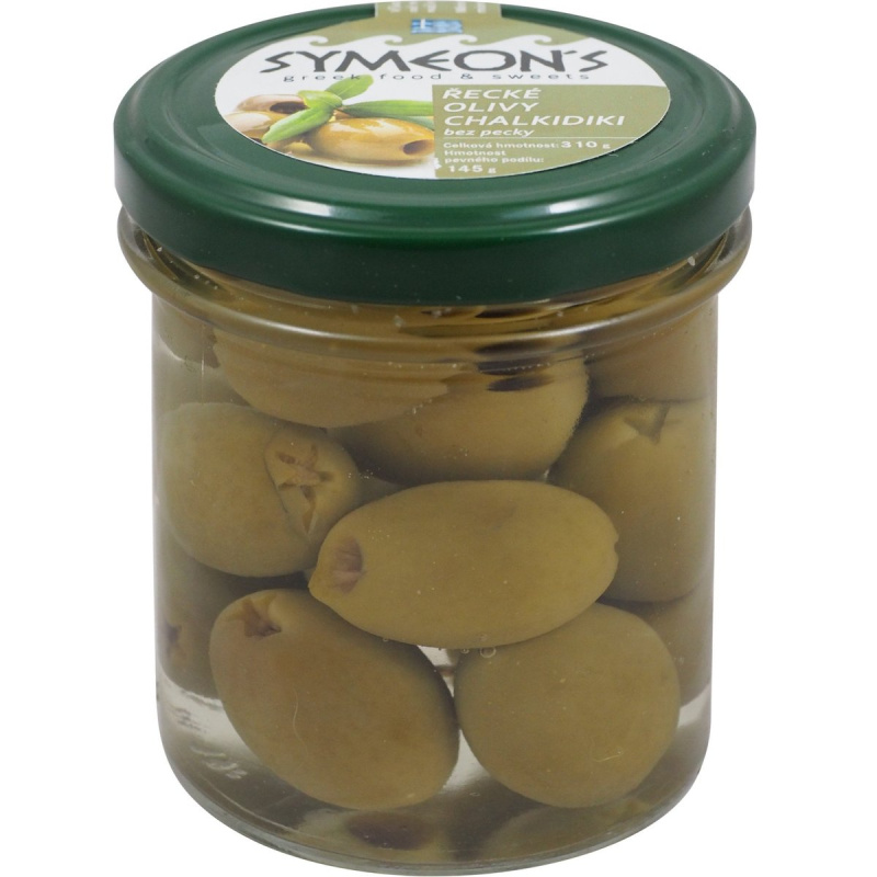 Symeon´s Zelené olivy bez pecky S.S.Mammoth