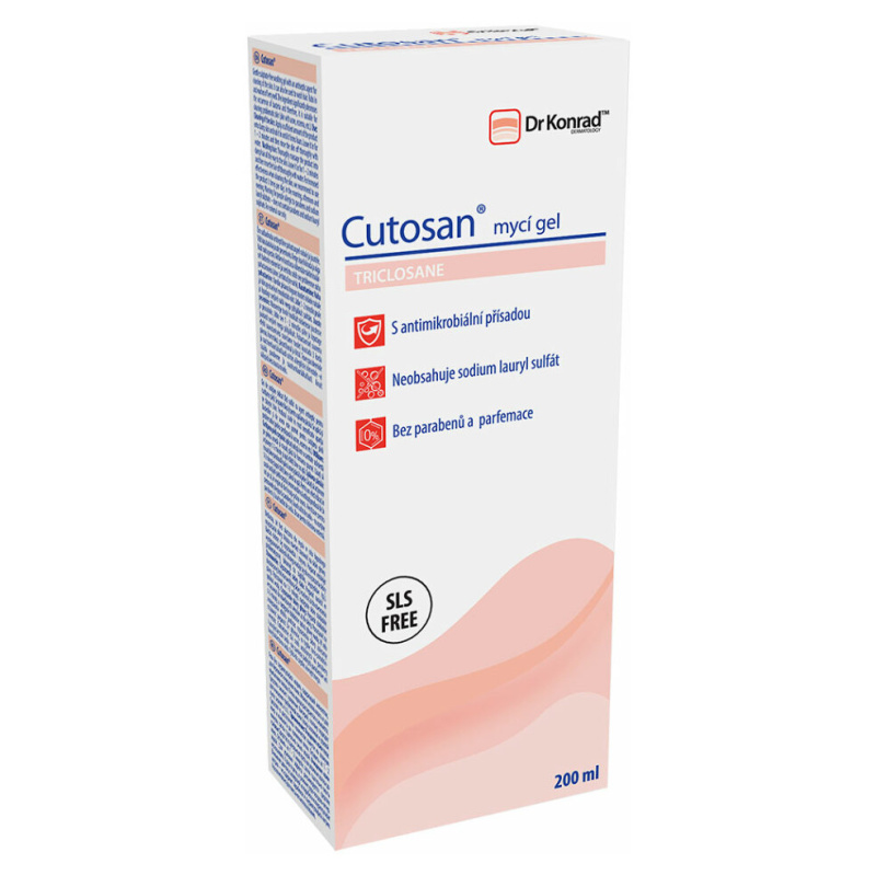 Dr Konrad Cutosan® mycí gel na tělo a pokožku hlavy 200 ml