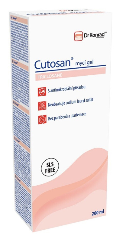 Dr Konrad Cutosan® mycí gel na tělo a pokožku hlavy 200 ml