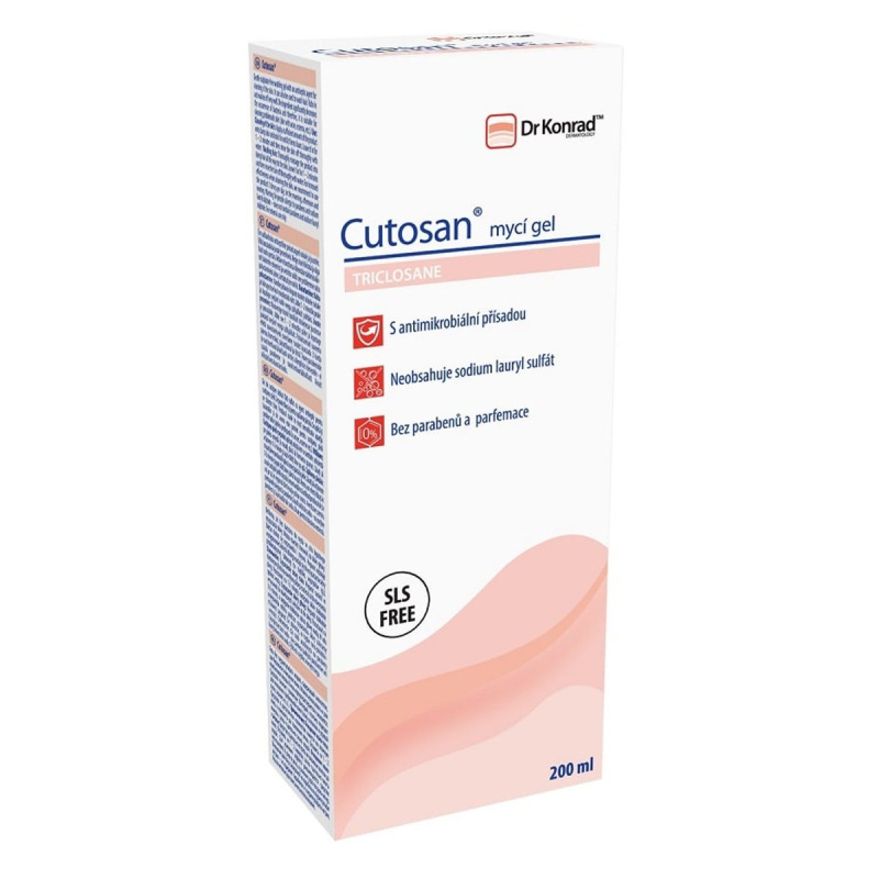 Dr Konrad Cutosan® mycí gel na tělo a pokožku hlavy 200 ml