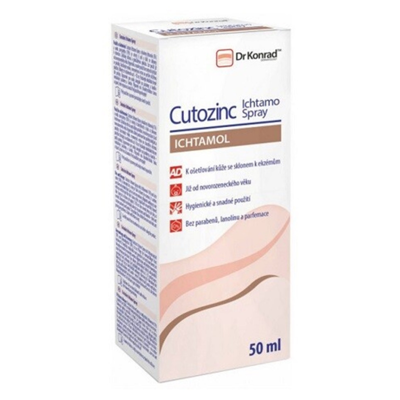 Dr Konrad Cutozinc Ichtamo Spray sprej 50 ml