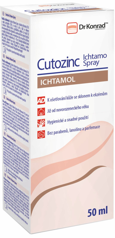 Dr Konrad Cutozinc Ichtamo Spray sprej 50 ml