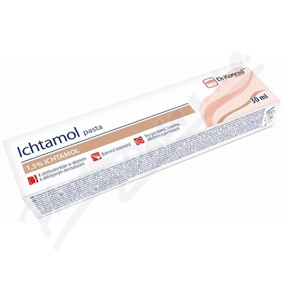 Dr Konrad Ichtamol pasta pro citlivou pleť se sklonem k akné 30 ml