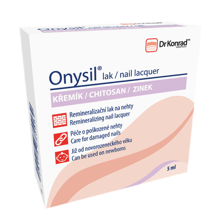 Dr Konrad Onysil® lak pro slabé a měkké nehty 5 ml