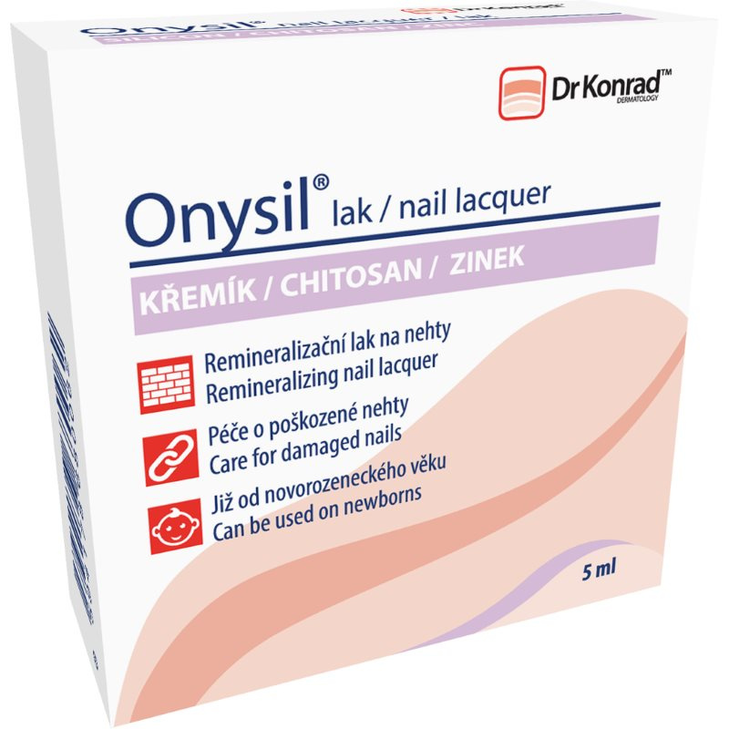 Dr Konrad Onysil® lak pro slabé a měkké nehty 5 ml