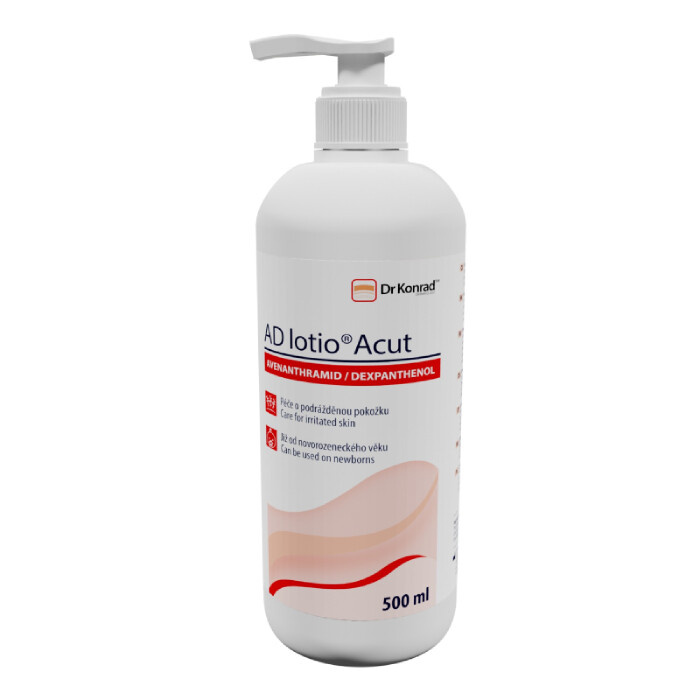Dr Konrad AD lotio® Acut krém pro podrážděnou pokožku 500 ml