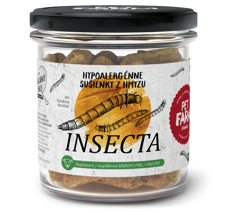 Pet Farm Family Insecta sušenky pro psy - 110 g