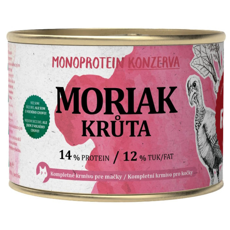 Pet Farm Family Konzerva pro kočky krůtí