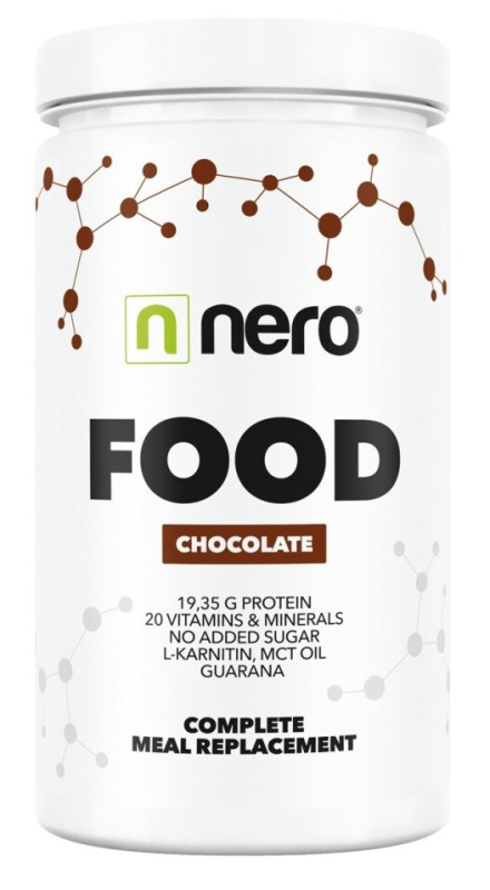 NERO Zdravé dietní jídlo Nero FOOD Čokoláda, 600g, 20 porcí